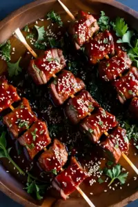 Teriyaki Beef Skewers