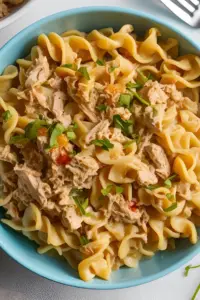 Tuna noodle casserole