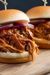 Pulled pork sandwiches