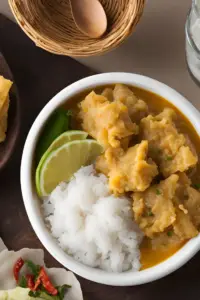 Antiguan Ducana and Salt Fish