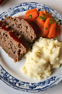 Meatloaf with Mashed Potatoes