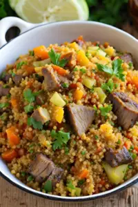 Algerian Couscous with Vegetables and Meat
