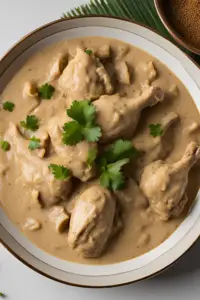 Congolese Moambe (Chicken in Palm Nut Sauce)