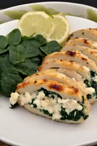 Spinach and Feta Stuffed Chicken