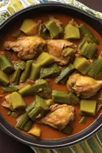 Angolan Muamba de Galinha (Chicken and Okra Stew)
