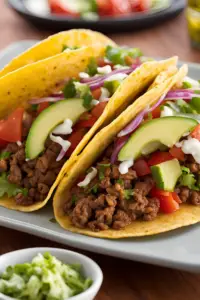 Beef tacos