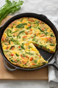 Vegetable frittata