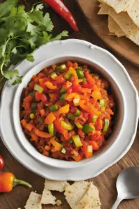 Chakalaka (Spicy vegetable relish)