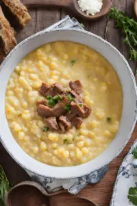 Pap en Vleis (Maize porridge with meat)
