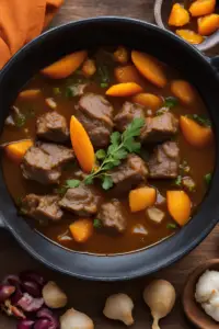 Spiced Lamb Stew with Apricots