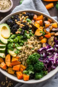 Roasted Vegetable Quinoa Bowl