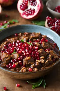 Fesenjan (Pomegranate Walnut Stew)