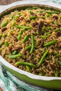 Loobia Polo (Green Bean Rice)