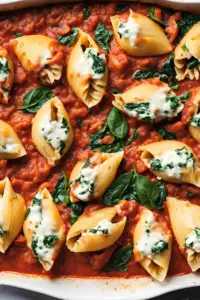 Ricotta and Spinach Stuffed Shells