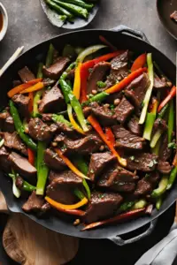 Beef stir-fry