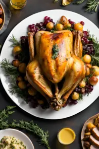 Roasted Turkey with Herb Butter