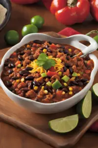 Turkey and black bean chili