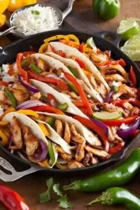 Chicken fajitas