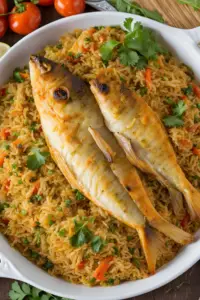 Senegalese Thieboudienne (Fish and Rice)