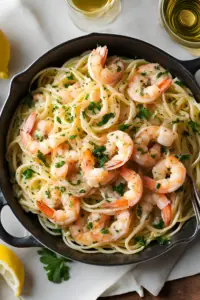 Shrimp scampi