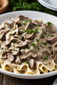 Beef Stroganoff