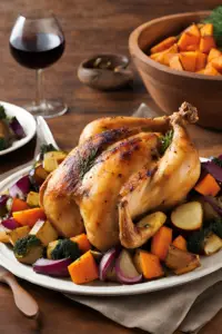 Roasted Chicken with Fall Vegetables