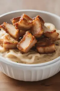Stekt Fläsk med Löksås (Fried Pork with Onion Sauce)
