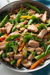 Turkey and Vegetable Stir-Fry