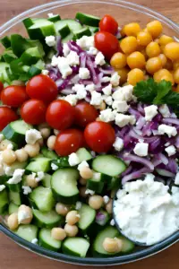 Mediterranean Chickpea Salad