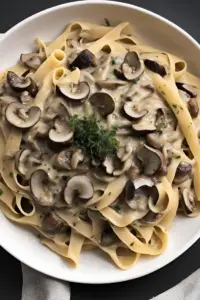 Creamy Mushroom Pasta