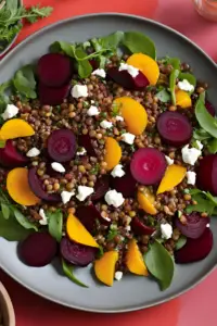 Lentil & Roasted Beet