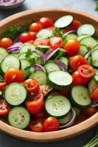 Cucumber Tomato