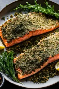 Herb-Crusted Salmon