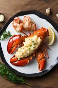Lobster Tail with Garlic Butter