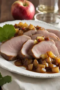 Pork Tenderloin with Apple Chutney