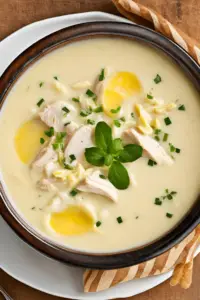 Avgolemono (Egg-Lemon Soup)