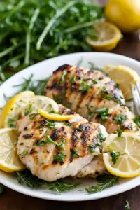 Grilled Lemon Herb Chicken