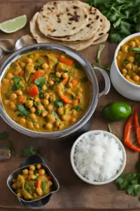 Vegetable and Chickpea Curry