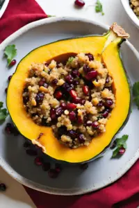 Quinoa-Stuffed Acorn Squash