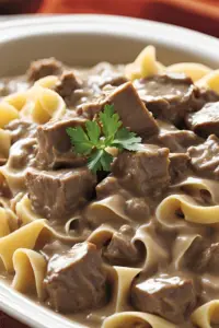 Beef Stroganoff