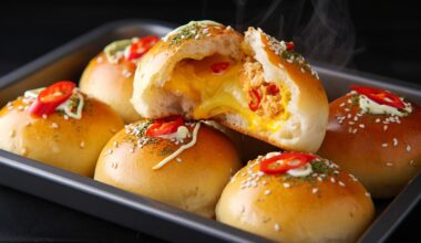 Cheesy Dynamite Chicken Buns