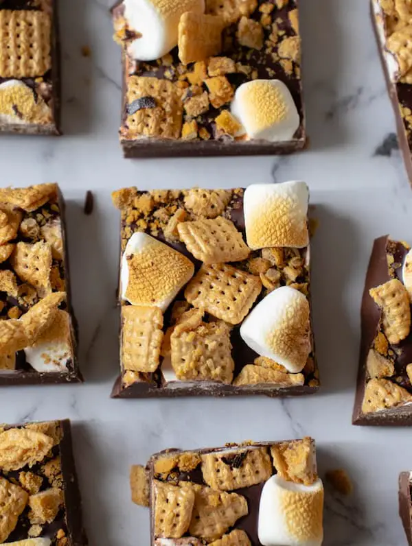 Decadent S'mores Bark With Golden Grahams in 10 Minutes