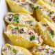 Creamy Garlic Mushroom Stuffed Shells