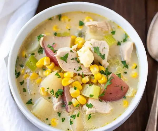The Ultimate Slow Cooker Chicken Corn Chowder